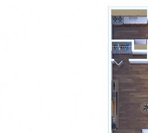 1 Bedroom Floor Plan A1